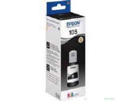 EPSON C13T00Q140  Контейнер 105  с черными пигментными чернилами для L7160/7180, 140 мл