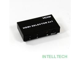 VCOM DD432 Переключатель HDMI 1.4V  2=>1 VCOM <DD432>