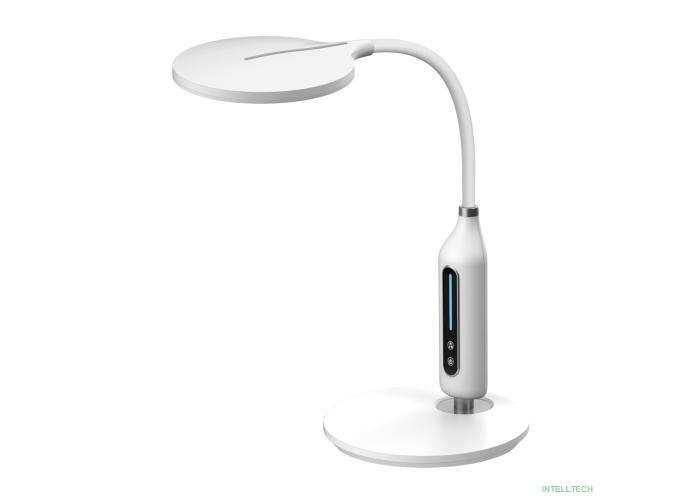 Camelion KD-862  C01 белый LED(Свет-к наст, 10Вт, 580 лм Сенсорное управление, регулировка яркости и цветовой температуры)