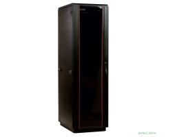 ЦМО Шкаф телекоммуникационный напольный 42U (800x800) дверь стекло, черный (ШТК-М-42.8.8-1ААА-9005) (3 коробки)