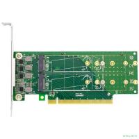 Lr-Link LRNV95NF-L PCIe x16 to 4-Port M.2 NVMe SSD Adapter