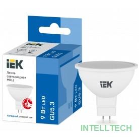 Iek LLE-MR16-9-230-65-GU5 Лампа LED MR16 софит 9Вт 230В 6500К GU5.3 