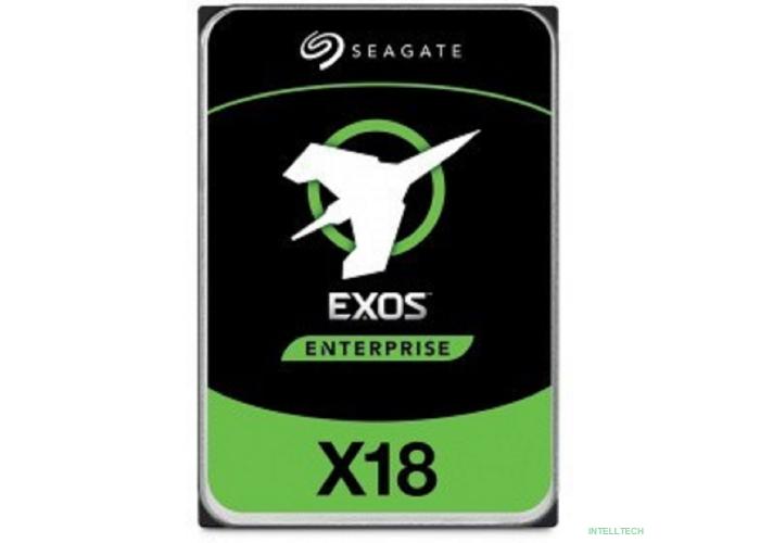 18TB Seagate Exos X18 (ST18000NM000J) {SATA 6Gb/s, 7200 rpm, 256mb buffer, 3.5