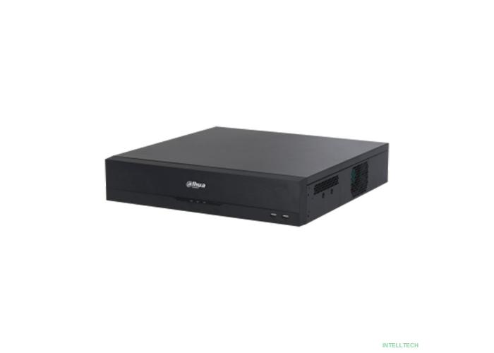 DAHUA DHI-NVR5832-EI 32-канальный IP-видеорегистратор, видеоаналитика, входящий поток до 384Мбит/с, 8 SATA до 16Тб