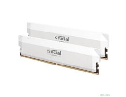 Crucial Pro Gaming by Micron DDR5-6400 64GB Kit (2x32GB) UDIMM CL40 White 1.35V CP2K32G64C40U5W Crucial Pro Gaming by Micron DDR5-6400 64GB Kit (2x32GB) UDIMM CL40 White 1.35V CP2K32G64C40U5W