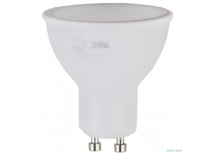 ЭРА Б0020543 Лампочка светодиодная STD LED MR16-6W-827-GU10 GU10 6Вт софит теплый белый свет