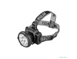 Ultraflash LED5363 (фонарь налобн аккум 220В, черный, 9LED, 2 реж, пласт, бокс)