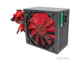 Ginzzu PC700 14CM(Red) 80+ black,APFC,24+4p,2 PCI-E(6+2), 7*SATA, 4*IDE,оплетка, кабель питания,цветная коробка 