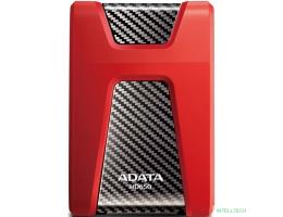 A-Data Portable HDD 1Tb HD650 AHD650-1TU31-CRD {USB 3.1, 2.5", Red} Противоударный Slim