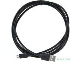 VCOM VUS6945-1.8M Кабель USB2.0 Am --> micro-B 5P, 1.8м , черный