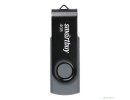 Smartbuy USB Drive 4GB Twist Black (SB004GB2TWK)