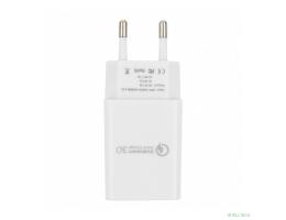 Cablexpert Адаптер питания, Qualcomm QC 3.0 , 100/220V - 1 USB порт 5/9/12V, белый (MP3A-PC-16)