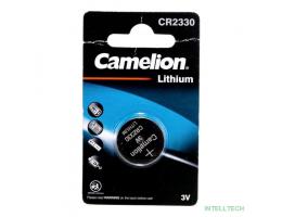 Camelion CR2330 BL-1 (CR2330-BP1, батарейка литиевая,3V)