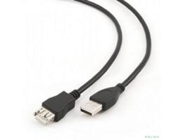 Gembird PRO CCP-USB2-AMAF-15C USB 2.0 кабель удлинительный 4.5м AM/AF  позол. контакты, пакет 