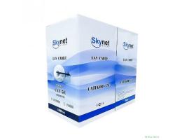 SkyNet Кабель UTP indoor 4x2x0,46, медный, FLUKE TEST, кат.5e, однож., (305м) box, серый [CSL-UTP-4-CU]
