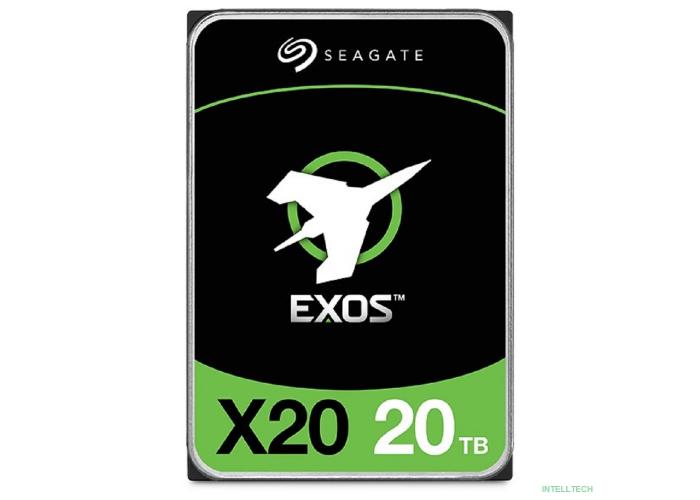 20TB Seagate Exos X20 (ST20000NM007D) {SATA 6Gb/s, 7200 rpm, 256mb buffer, 3.5