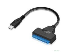 ORIENT UHD-504N-C, USB 3.2 Gen1 (USB 3.0) адаптер для SSD & HDD 2.5" SATA 6GB/s (ASM225CM, поддержка UASP), кабель подключения USB Type-C (31280)