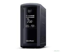 CyberPower VP1000ELCD ИБП {Line-Interactive, Tower, 1000VA/550W USB/RS-232/RJ11/45  (4 EURO)}