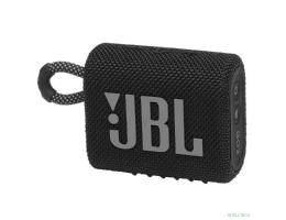 Колонка порт. JBL GO 3 черный 3W 1.0 BT (JBLGO3BLK)