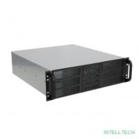 Procase RE306-D6H4-C-48 Корпус 3U server case,6x5.25+4HDD,черный,без блока питания,глубина 480мм,MB CEB 12