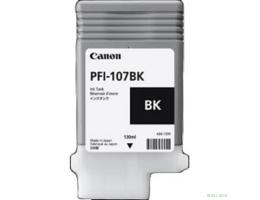 Canon PFI-107BK 6705B001 Картридж для  iPF680/685/770/780/785, Черный, 130ml 