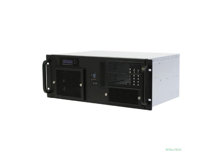 Procase GM430-B-0 Корпус 4U Rack server case, черный, панель управления, без блока питания, глубина 300мм, MB 12