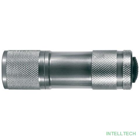 Ultraflash UF9LED    (фонарь 3XR03, металлик, 9 LED, алюминий, коробка)