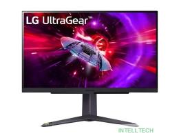 LCD LG 27" 27GR75Q-B UltraGear черный {IPS 2560x1440 165hz 1ms 300cd 2xHDMI DisplayPort} [27gr75q-b.aruz]