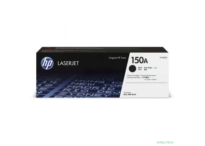 Картридж лазерный HP 150A W1500A черный (975стр.) для HP HP LJ M111, M141