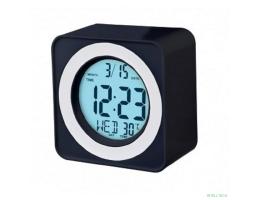 Perfeo Часы-будильник "Bob", чёрный, (PF-F3616) время, температура [PF_C3742]