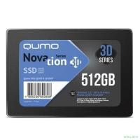 QUMO SSD 512GB Novation TLC 3D (Q3DT-512GSKF) {2,5