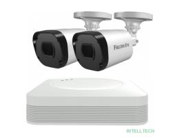 Falcon Eye FE-104MHD KIT Light SMART Комплект видеонаблюдения 4-х канальный гибридный {(AHD,TVI,CVI,IP,CVBS) регистратор; Видеовыходы: VGA;HDMI; Видеовходы: 4xBNC}