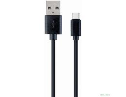 Filum Кабель USB 2.0 Pro, 1.8 м., черный, 2A, разъемы: USB A male- USB Type С male, пакет.[FL-CPro-U2-AM-CM-1.8M] (894181)