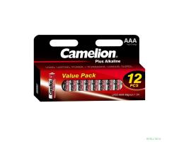 Camelion Plus Alkaline BL12 LR03  (LR03-HP12, батарейка,1.5В) (12шт. в уп-ке)