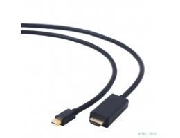 Bion Кабель DisplayPort mini-HDMI, 20M/19M, экран, 1,8м, черный [BXP-CC-mDP-HDMI-018]