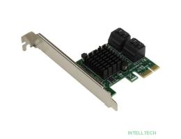 Espada Контроллер PCI-E, SATA3 4 int port, ASM1061+1093 (PCIe4SATA3ASM) (44032)