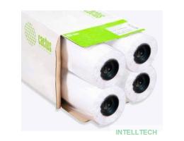 CACTUS CS-LFP80-914457E-4 Бумага Eco 914мм-45.7м/80г/м2/белый втулка:50.8мм (2") (упак.:4рул)