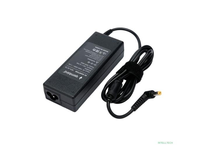 Gembird Блок питания для ноутбуков Acer 19В/4,74А, 90Вт, 1 штекер 5,5х1,7мм (NPA-AC18)