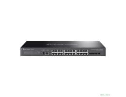TP-Link SG5428X Omada 24-портовый гигабитный стекируемый управляемый коммутатор уровня L3 с 4 SFP+ слотами 10G