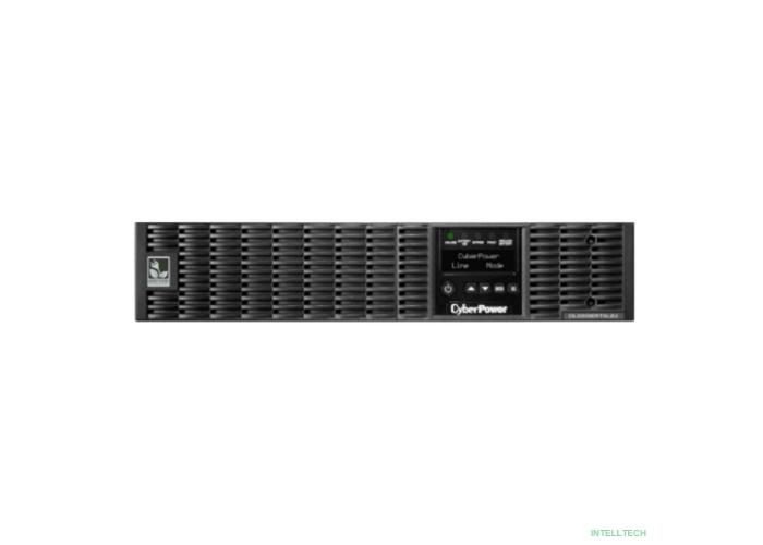 CyberPower OL2000ERTXL2U ИБП {Online, 2000VA/1800W USB/RS-232/Dry/EPO/SNMPslot/RJ11/45/ВБМ (8 IEC С13, 1 IEC C19), 12В/9 Ач х 6}