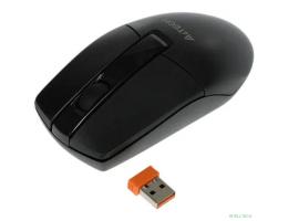 Мышь A4Tech G3-330NS черный оптическая (1200dpi) silent беспроводная USB (3but)