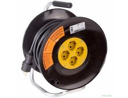 Proconnect 11-7614 Удлинитель силовой на катушке 4 гнезда с/з 40 м 3х2,5 мм11-7614 PROFESSIONAL PROCONNECT