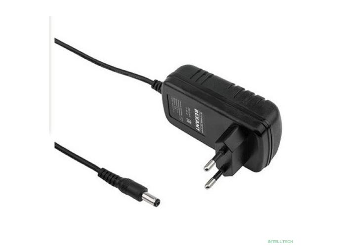 Rexant (200-024-3) Блок питания (сетевой адаптер) AC 110-240В/DC 12В, 2А, 24Вт с DC разъемом подключения 5,5х2,1 (IP43)