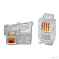 Gembird  коннектор телефонный RJ11/RJ9 4P4C, 3m