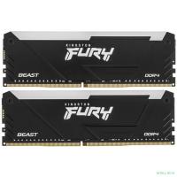 Kingston DDR4 DIMM 32GB Kit 2x16Gb KF432C16BB12AK2/32 PC4-25600, 3200MHz, CL16, RGB