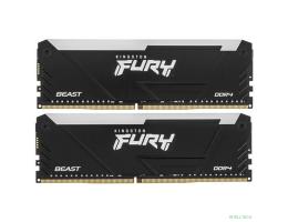 Kingston DDR4 DIMM 32GB Kit 2x16Gb KF432C16BB12AK2/32 PC4-25600, 3200MHz, CL16, RGB Kingston DDR4 DIMM 32GB Kit 2x16Gb KF432C16BB12AK2/32 PC4-25600, 3200MHz, CL16, RGB