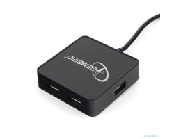 GEMBIRD  HUB USB2.0 4-port [UHB-242] , 4 порта, блистер,черный