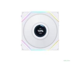 Lian Li G99.12TLLCD1W.R0 Вентилятор UNI FAN TL LCD 120 White /12TLLCD1W/ 120х125х28мм (1.6” LCD дисплей, PWM, ARGB, 200-1900 об/мин, 27dBa) 