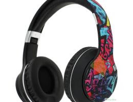 Defender Беспроводная гарнитура FreeMotion B595 черный+граффити, BT (63597)