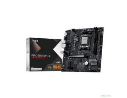 Материнская плата MSI PRO B840M-B SocketAM5 AMD B840 2xDDR5 ATX AC`97 8ch(7.1) 2.5Gg RAID+VGA+HDMI